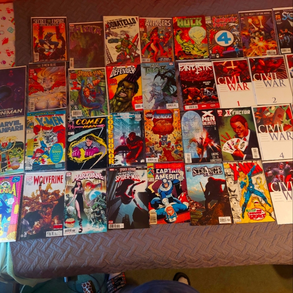 Comics and toys